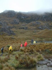 02-Our hike through the very wet and cold Parque Nacional Cajas